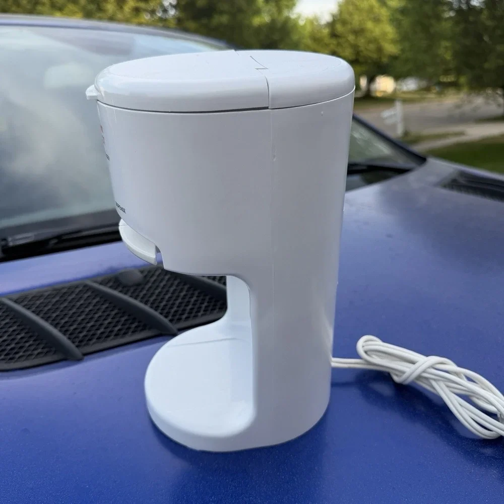 Sunbeam Hot Shot White Hot Water Dispenser #3211 Cleaned Tested Working RV